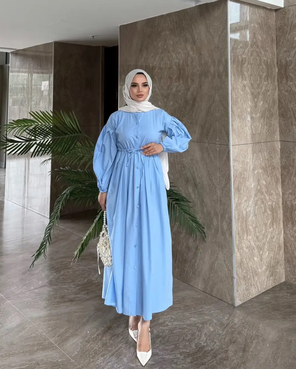 Poplin Elbise