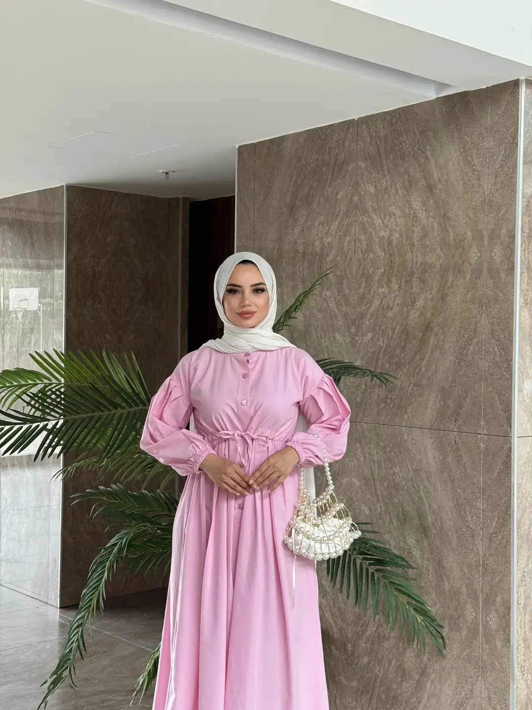 Poplin Elbise - 3