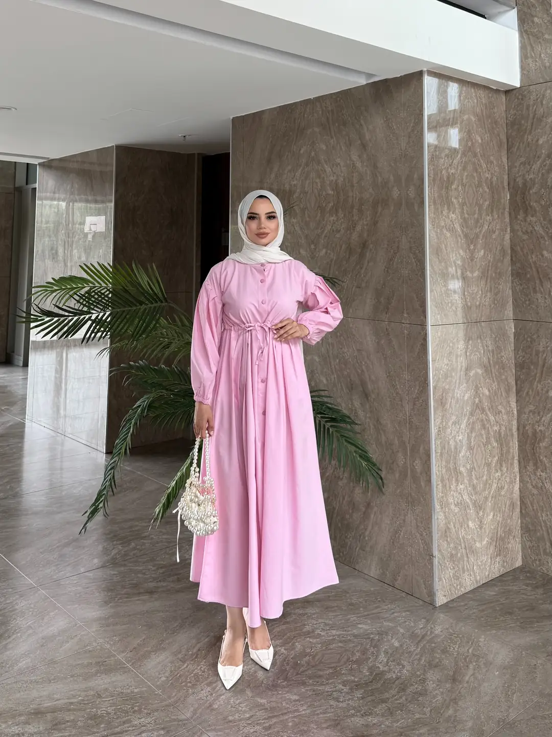 Poplin Elbise